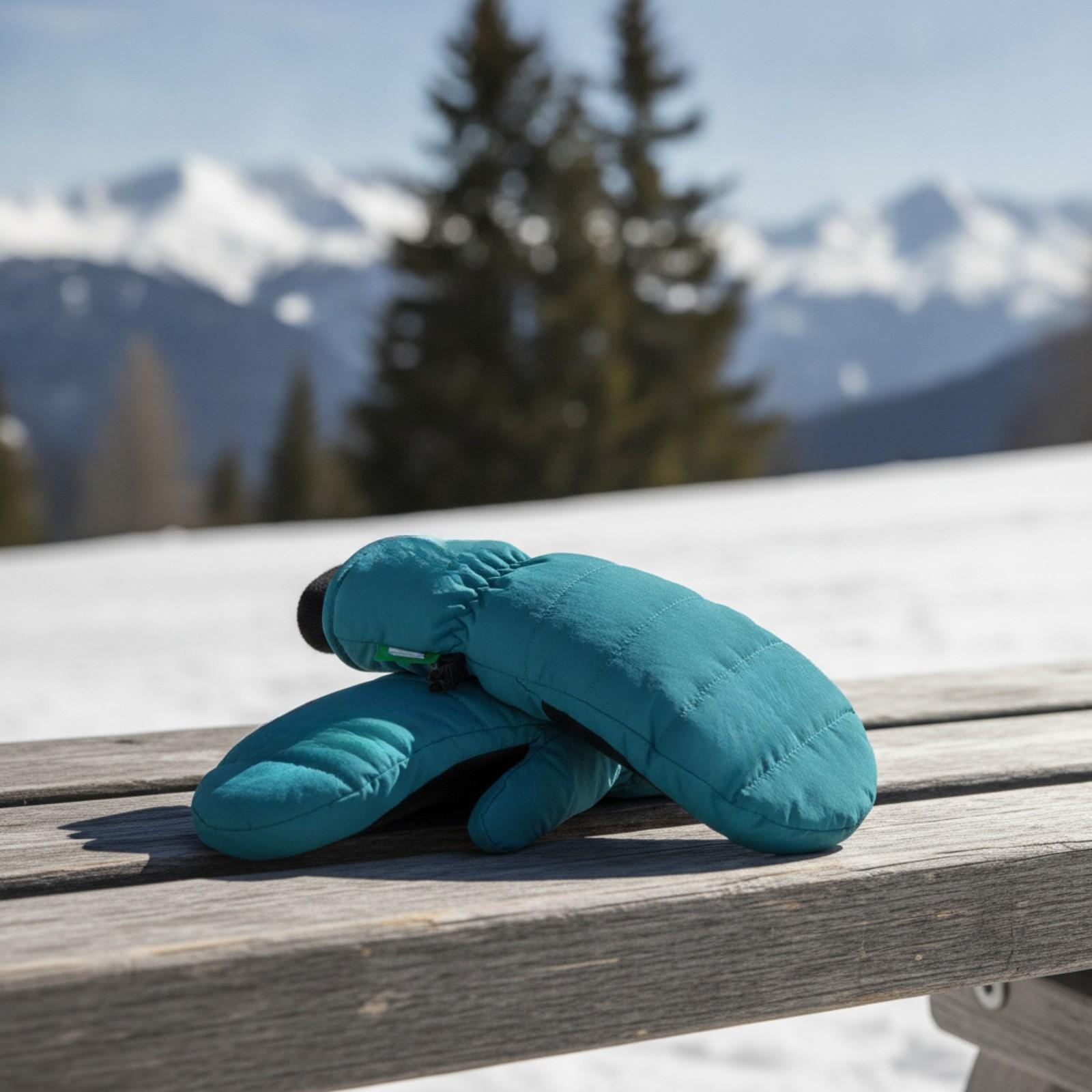 Snow Glove Insulated - Insulated Snowboard Mittens with Adjustable Wrist