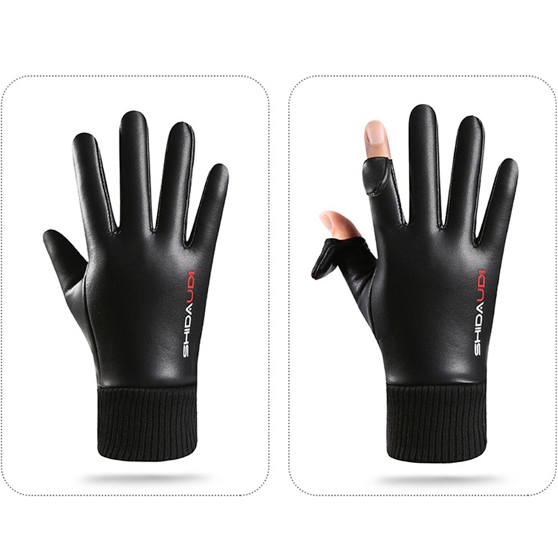 Touch Screen Gloves - Motorbike Riding Cycling Gloves For Men