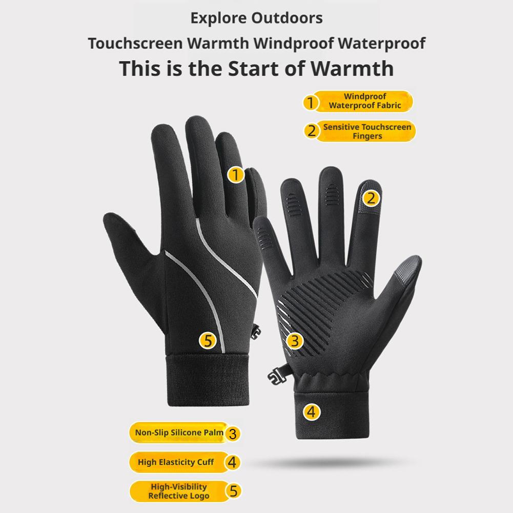 Rechargeable Heated Gloves Win - огляд і ціна Touch Screen Gloves