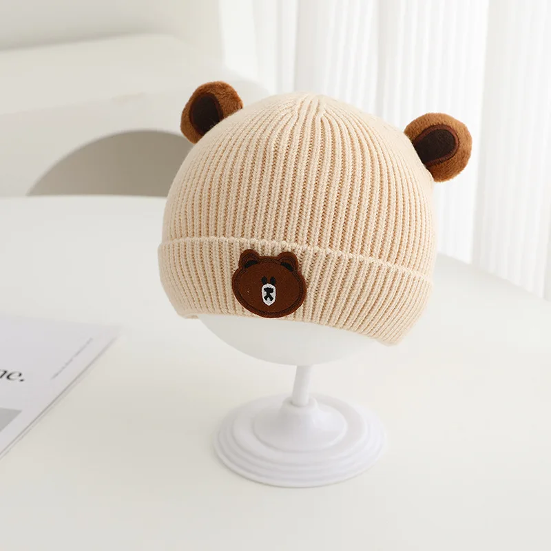 Baby Winter Hat 46-50cm 6 Mont - огляд і ціна Knit Beanie Hat Warm