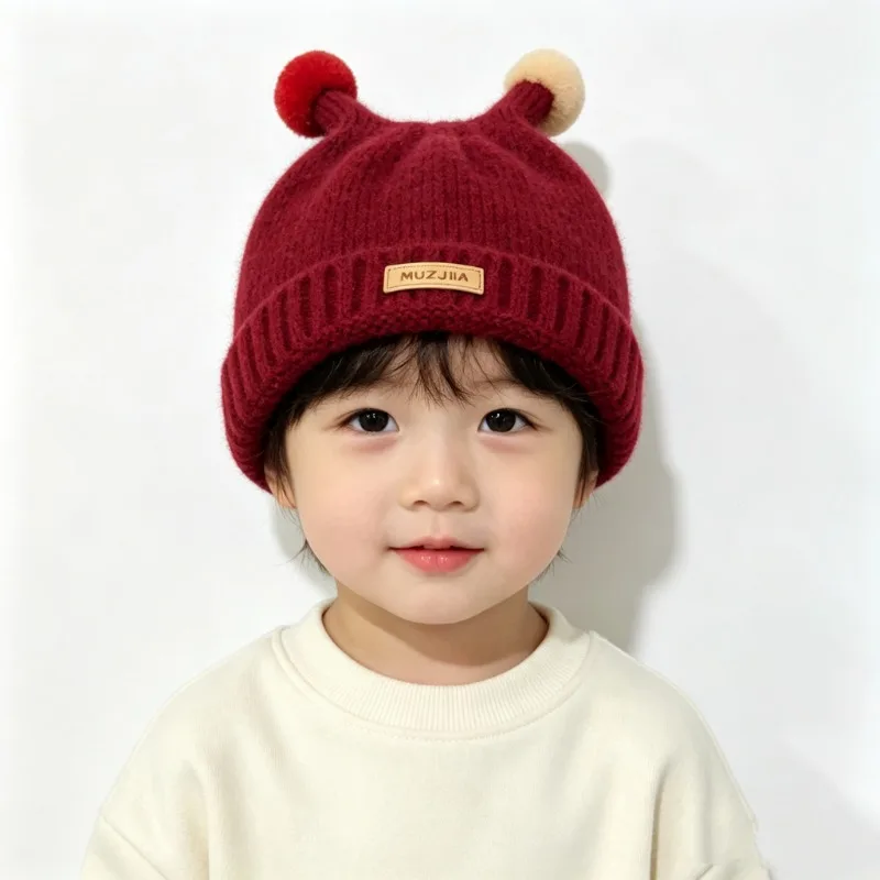 Kids Winter Hat 48-52cm 1-5 Ye - огляд і ціна Knit Beanie Hat Warm