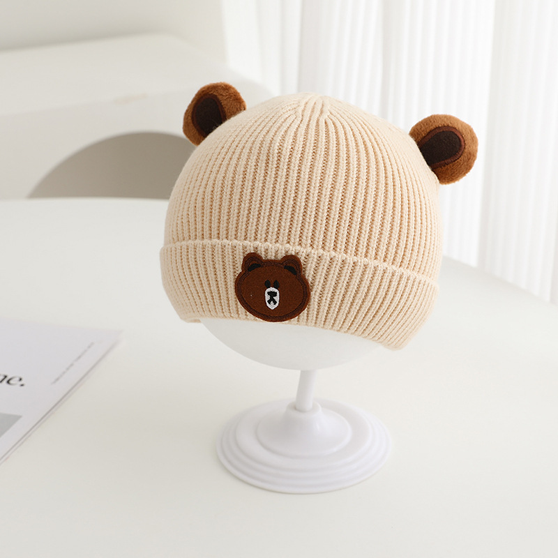 Baby Winter Hat 46-50cm 6 Mont - огляд і ціна Knit Beanie Hat Warm