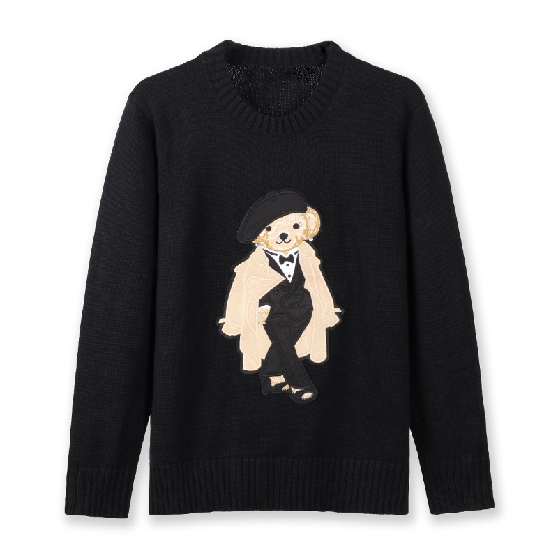Trench Teddy Bear Knit Sweater - огляд і ціна Wool Coat Peacoat