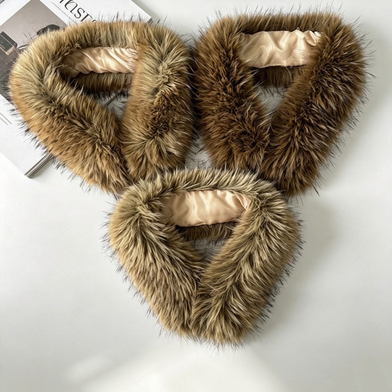 Winter Coat Plush Fur Collar T - огляд і ціна Shawl Wrap Winter